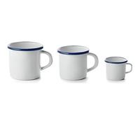 Ibili Gobelet 903005 acier émaillé blanc 5 cm