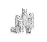 Gobelet carton 10 cl (4oz) Graffiti - 100 gobelets