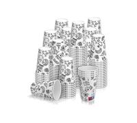 Gobelet carton 10 cl (4oz) Graffiti - 1000 gobelets