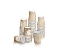 Gobelet carton 10 cl - Compostable Bioware - 160 gobelets