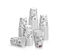 Gobelet carton 15 cl (6oz) Graffiti - 100 gobelets