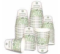 Gobelet carton Boissons Chaudes 25 cl - Compostable sans plastique - 100 gobelets