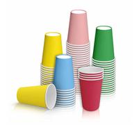 Gobelet carton festif 20 cl - 1er prix Multicolor - 50 gobelets