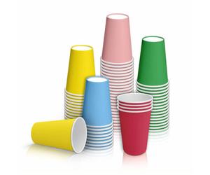 Gobelet carton festif 20 cl - 1er prix Multicolor - 50 gobelets