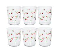 Gobelet Cerise 31,5 cl (lot de 6) - - Transparent / Cristal - Verre