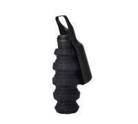 Gobelet d ' arrosage portable pour animaux de compagnie avec bouteille pliable en silicone, abreuvoir, poignée de transport pour les voyages, les déplacements, bouteille de boisson pliable pour chien,