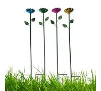 Gobelet d'arrosage en métal résistant aux intempéries, en forme de fleur pour jardin, habitat, balcon, jardin, ferme, cour, pelouse, terrasse