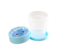 Gobelet d'aventure pliable - Structure de mini bouteille résistante aux déversements, matériau écologique Strong et couverture mignonne, équipement ultra fin pour les trajets de survie en trekking |