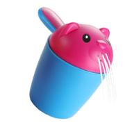 Gobelet de bain pour bébé - Avec poignée ergonomique - Adorable pelle à shampoing, arroseur, eau de bain pour bébé et fille