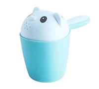 Gobelet de bain pour bébé - Poignée ergonomique - Bec verseur de bain - Pelle à shampoing, arroseur, cuve d'eau de bain pour bébé - Pour et filles