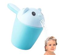 Gobelet de bain pour bébé - Poignée ergonomique - Bec verseur pour le bain - Pelle à shampoing, arroseur, cuve d'eau de bain pour bébé - Pour et filles