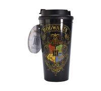 Mug de voyage - Harry Potter - Bouclier de Poudlard - 450 ml - Inox - Double paroi