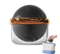 Gobelet de nettoyage pour appareils dentaires - Boîte de bain pour prothèses dentaires - Gobelet de nettoyage anti-fuite pour prothèses dentaires - Gobelet de nettoyage pour le nettoyage des appareils