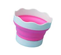 Gobelet de peinture multifonction de qualité alimentaire pour artistes voyageurs, accessoires aquarelle, économie d'espace, récipient à outils d'art, brosse toxique, récipient à eau pour croquis en