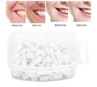 Gobelet De Polissage Dentaire Jetable 100 Pièces/Boîte, Matériaux Dentaires, Accessoire Dentaire, Fournitures De Blanchiment Des Dents Blanc