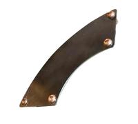 Gobelet de protection en métal pour moustache - Protection des boissons pour barbe et moustache sur verre