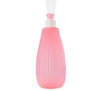 Gobelet de rinçage de bain pour bébé - 350 ml - Rinceur de bain doux multifonction pour nouveau-nés, accessoire de salle de bain facile à remplir, matériau PE + PP, taille compacte, rose ou bleu