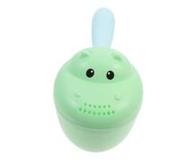 Gobelet de Rinçage pour Shampoing Bébé D’hippopotame | Pp Vert Clair, Prise en Main Facile, Versement D’eau Régulier, Usage Bain