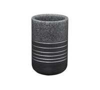 - Gobelet de salle de bain design Silver - Noir - Silver