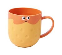 Gobelet de salle de bain mignon avec poignée confortable | Gobelets de salle de bain pour , tasse de brossage des dents, fond surélevé, ouverture ronde avec poignée confortable, antidérapant