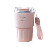 Gobelet de voyage étanche avec paille de 360 ml - Gobelet de voyage portable compact et thermique pour usage quotidien, activités de plein air, sport