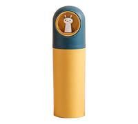 Gobelet de voyage pour brosse à dents avec couvercle, récipient de rangement portable pour dentifrice, salle de bain, voyage, porte-brosse à dents pour enfants couvert pour salle de bain, étui de