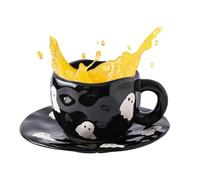 Gobelet d'Halloween pour | 320 ml Chope à bière domestique en céramique | Tasse à café chaude pour étudiants, enseignants, collectionneurs, bureau, hôtel, restaurant, salle à manger, fêtes