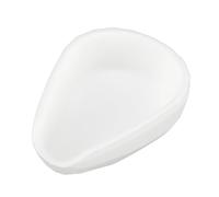 Gobelet Doser Café en Silicone de Qualité Alimentaire, Bac Mesureur 50g, Flexible et Anti - Débordement - Design Innovant pour Versement Précis, Compatible Balance, Usage Quotidi (Blanche)