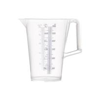 Gobelet doseur 3l bleu gradué imprimé PP PRESSOL