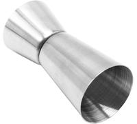 Gobelet doseur d'alcool en acier inoxydable de 25 ml/50 ml - Double gobelet doseur pour bar, cocktail, shot