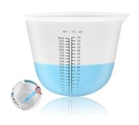 Gobelet doseur en silicone, grand gobelet doseur en silicone, résine époxy, pour résine époxy, cire, outils de colle, moule en silicone pour moules, bricolage, fabrication de bijoux, bricolage fait à