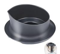 Gobelet doseur pour Thermomix TM5 TM6, accessoires Vorwerk 100 ml, gobelet doseur, couvercle amovible, compatible avec échelle de 100 ml et 50 ml, pour TM5 TM6 (A)