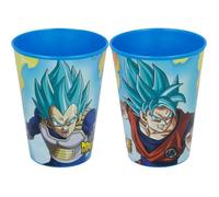 Gobelet - Dragon Ball Z - 260 ml - Plastique sans BPA - Lot de 2 - Enfant