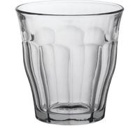 Gobelet - DURALEX - PICARDIE - 16 cl - Lot de 6 - Verre transparent - Résistant au lave-vaisselle