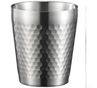 Gobelet en acier inoxydable martelé à double paroi avec noyau isolé sous vide pour un maintien efficace de la température des boissons (B)