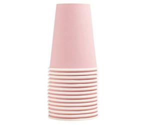 Gobelet en carton, 0,2 l, rose