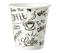 Gobelet en carton Graffiti Bruneau - 10/12 cl - Lot de 100 - Gobelets carton - Bruneau