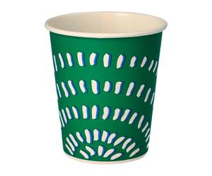 Gobelet en carton Spring vert - 20 cl - Lot de 100