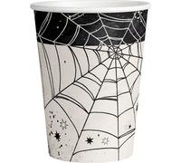 Gobelet en carton Vaisselle jetable Décoration de table Halloween 8 pièces