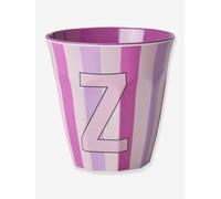 Gobelet en mélamine rayé LETTRE Z rice, Medium 250 ml multicolore TU