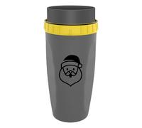 Gobelet en paille anti-fuite - Tasse à café portable - 300 ml - Tasse à café Twist Top avec paille - Réutilisable - Pour le bureau d'école, les étudiants, les filles, les femmes et les autres
