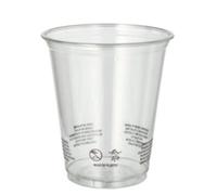 Gobelet en plastique, PET, 0,3 l, transparent