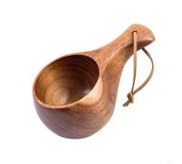 Gobelet en pour bois Naturel Texture Unique pour prise Confortable(C)