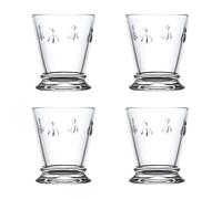Gobelet En Verre La Rochere Abeille - Ensemble De 4 - Verre À Boire - 260ml