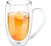 Gobelet en verre thermique à double paroi Wilmax, 400 ml, WL-888741/A