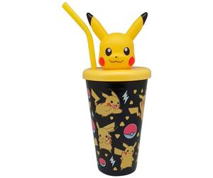 Gobelet enfant Kids Licensing Pokemon Pikachu Noir 500 ml