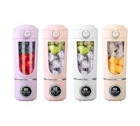 Gobelet extracteur de jus électrique - 700ml Mixeur à Fruits sans Fil Rechargeable par USB,Gobelet extracteur de jus électrique pour légumes,Pour Femmes, Hommes, Ados, Cuisine, Gym, Voyage, École, Aff