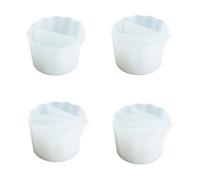 Gobelet fendu pour verser de la peinture réutilisable en silicone liquide avec séparateur pour peinture acrylique, résine, gel coloré