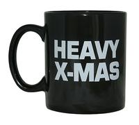 Gobelet Fun de Slogans - Heavy X-Mas - pour Indifférent - noir Standard
