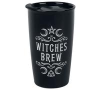 Gobelet Gothic de Alchemy England - Witches Brew - pour Indifférent - blanc/noir Standard